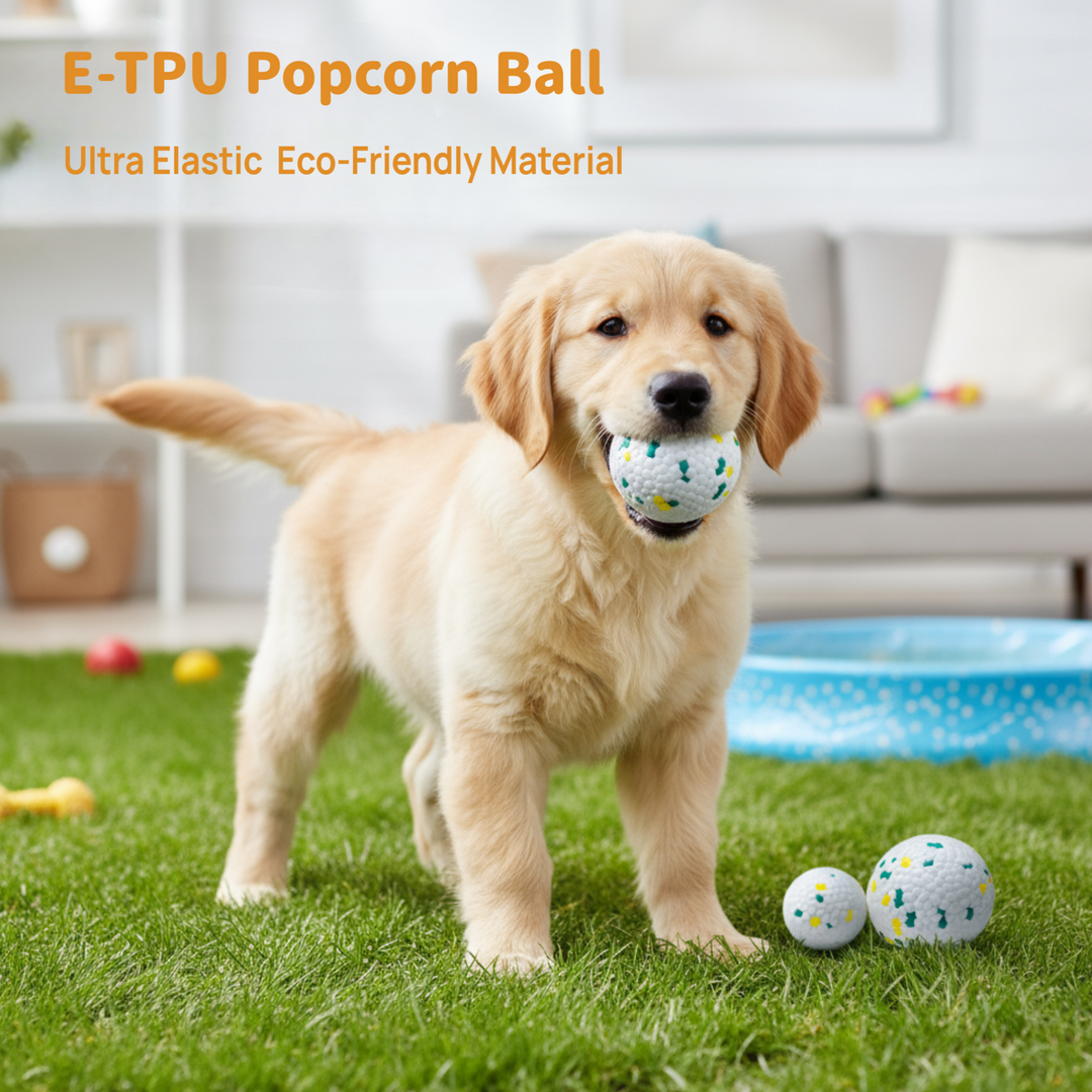 Woofunny ETPU Popcorn Dog Ball