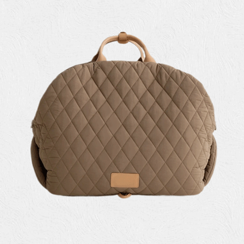 Woofunny Portable Dog Car Seat for Small Dogs (Up to 25lbs)