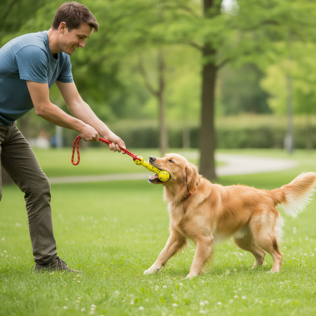 Woofunny ETPU Tug Bone Dog Toy